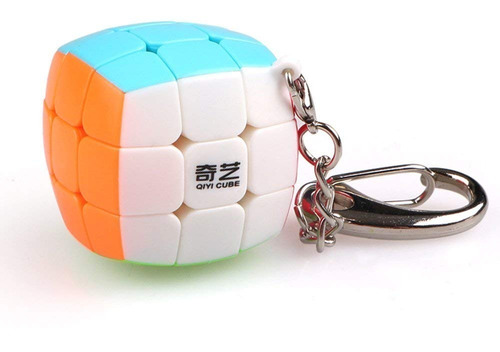 Cubo Rubik Qiyi Bread 3x3 Mini Cubo Llavero