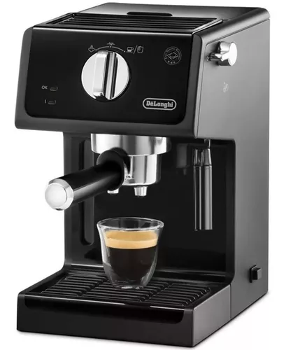 De'Longhi, cafetera de acero inoxidable con 15 bares para