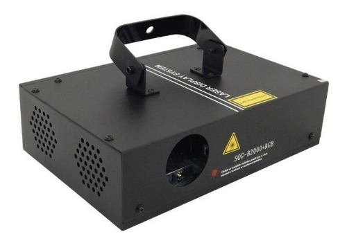 Laser B2000 Rgb Original 400mw Sensor Ritmico, Dmx, Automati