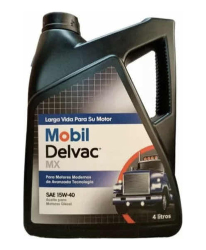 Aceite Movil Delvac Mx 15w-40 Diesel 4lt