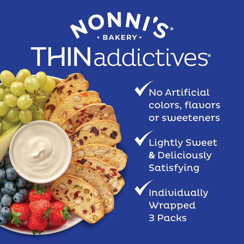 Nonni's Thinaddictives Galletas Finas De Almendras - Biscott