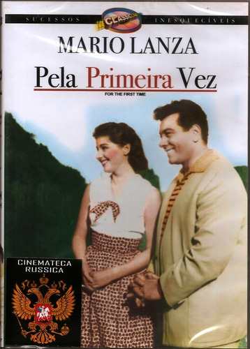 Dvd Pela Primeira Vez, Mario Lanza, Zsa Zsa Gabor  1959  +