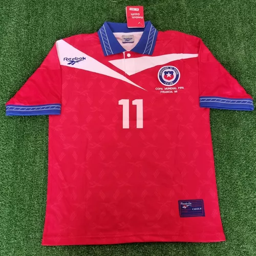 Camiseta 2020/21 Chile futebol Away - Marcelo Salas