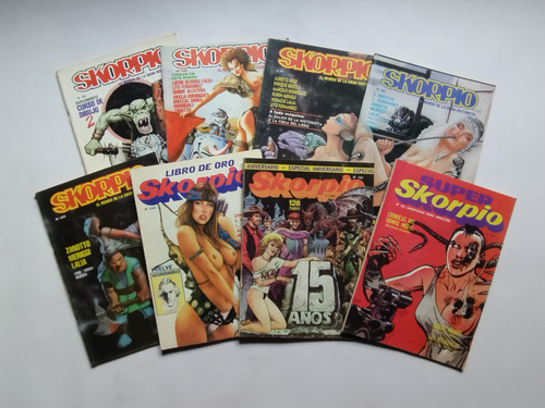 Revista Skorpio Lote De 5 Numeros (Usado)