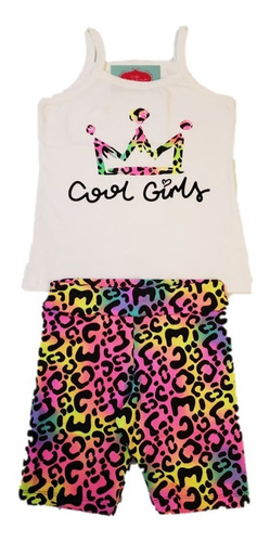 Kit 4 Conjunto Infantil Juvenil Menina Roupa Feminina Verão