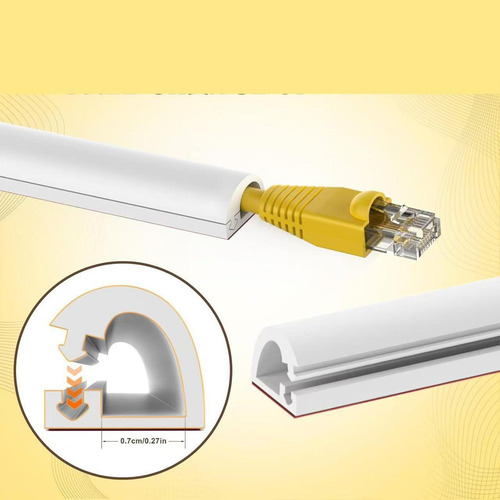 Ocultador De Cables Para Canalizaciones De Cables, 3 Metros,