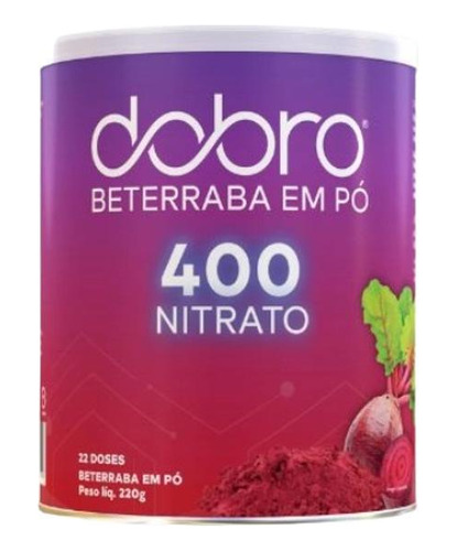 Kit 2 Bt Nitrato 400 Puro Beterraba Dobro 220g