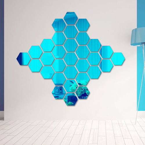 Azulejos De Espejo Hexagonales Reflectantes De La Biblia Par