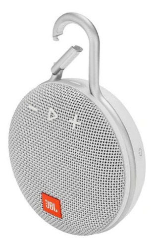 Imagen 2 de 3 de Parlante JBL Clip 3 portátil con bluetooth steel white