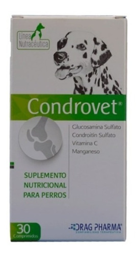 Condrovet Suplemento Nutricional 30 Comprimidos