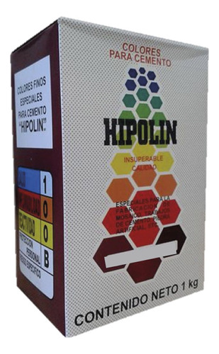 Hipolin Pintura Pigmento Para Cemento,  Rojo Óxido,  B23102