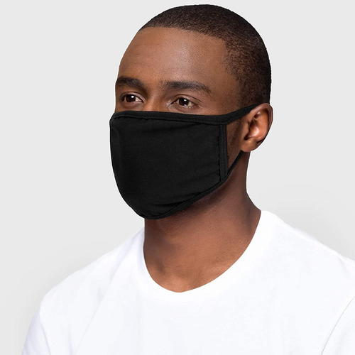 Mascarillas Reutilizables De Algodón Lavables, 3 Unidades