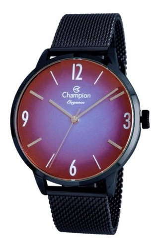 Relógio Champion Elegance Cn20837k Feminino Reflexivo