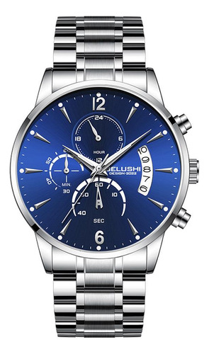 Relógio Belushi Aço Inox 42mm - Fashion, Casual, Negócios