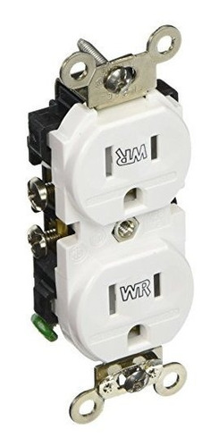 Salida Leviton S02-twr15-w 15a Resistente A La Intemperie, C