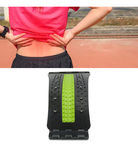 Masajeador Estirador Lumbar Ajustable Alivia Dolor Espalda