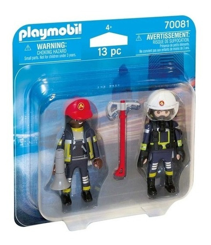 Playmobil Bomberos Duo Pack (70081)