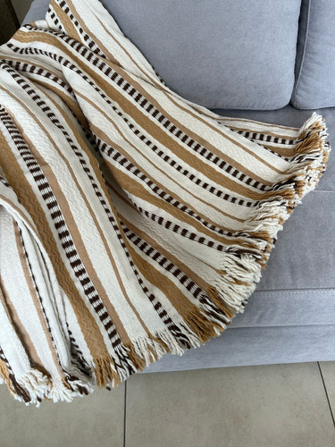 Manta Decorativa Cubre Sillón Pie De Cama 200x150 Modelo 4