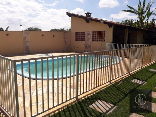 Chácara Com 3 Dormitórios À Venda, 1450 M² Por R$ 550.000,00 - Residencial Alvorada - Araçoiaba Da Serra/sp - Ch0012