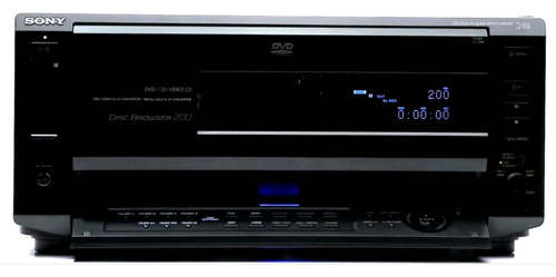 Disqueteira Dvd Cd Player Sony Dvp-cx850 Mega Storage Hi End