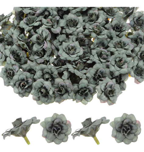 Pack De 50 Cabezas De Rosas Artificiales, Cabezas De Rosas