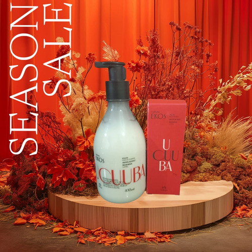Kit Ekos Ucuuba Crema 400ml + Pulpa 75g