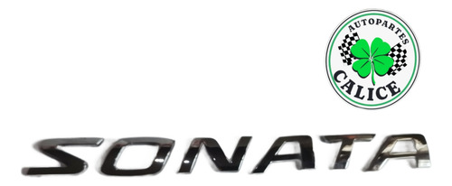 Emblema Trasero Cajuela Hyundai Sonata 2006 07 08 2009 2010 (Usado)