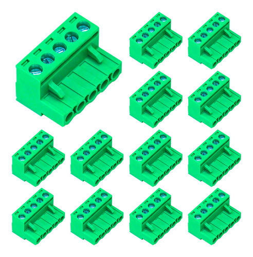 Tcenofoxy 15 Unidades De 0.200 in 5 Pines Phoenix Tipo Conec