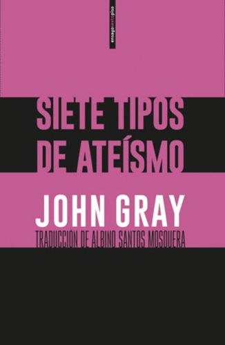Libro Nuevo Siete Tipos De Ateísmo