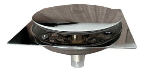 Ralo Click Inteligente 10x10 Quadrado Inox #cq1001