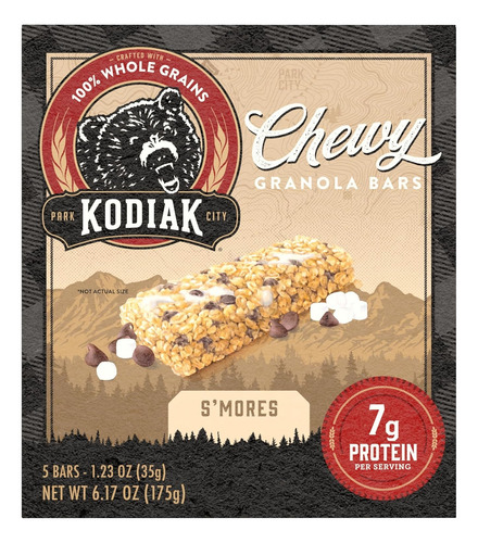 Barras De Granola Con Malvavisco Y Proteina Kodiak Saludable