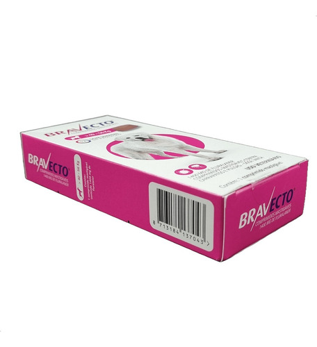 Anti Pulgas Carrapatos Bravecto Cápsula Cães 40 A 56kg - 3un