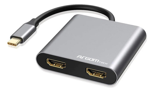 Convertidor Adaptador Tipo C Macho A Dual Hdmi Hembra 4 En 1