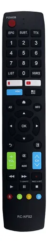 comprar Mando A Distancia Queenly-rc-nf02 Para Aconatic Smart 32hs53