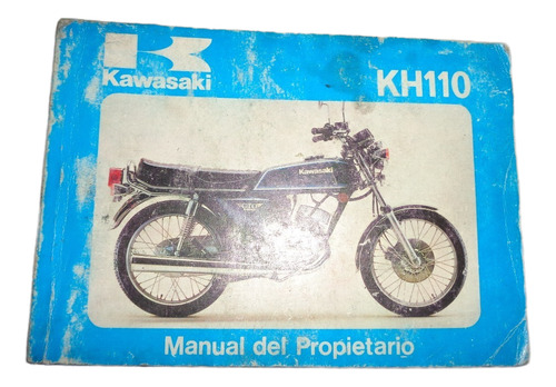 Kawasaki Kh 110 1981 Manual Del Propietario (Usado)