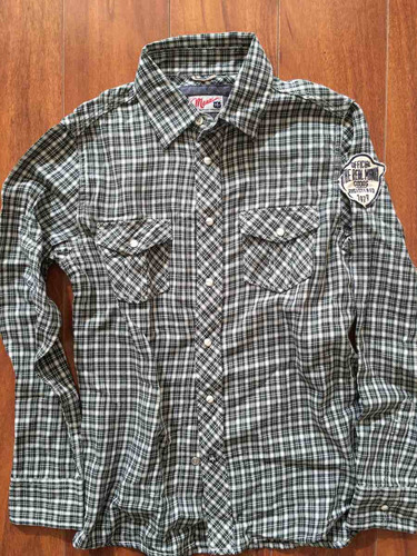 Camisa Manga Larga Niño Talla M (8-10) Marca Manai Italiana