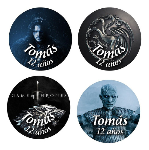 Candy Bar Etiquetas Adhesivas Personalizadas Game Of Throne