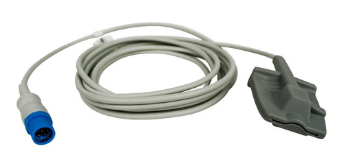 Sensor Cable Spo2 Saturacion Oximetria Drager Silicona.