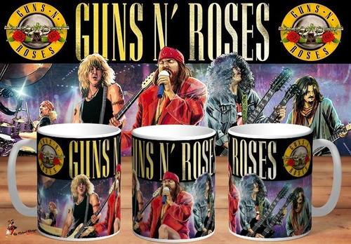 Taza - Tazón Guns N Roses Edicion Limitada 4k Art