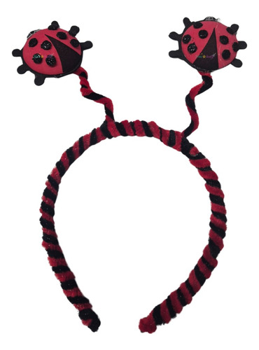 Diadema Catarina 1pz Fiesta Catarinas Decoración Primavera Rojo