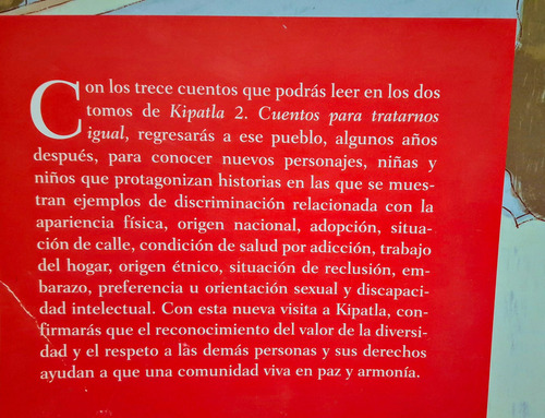 Kipatla:2 Libros,cuentos Para Tratarnos Igual,tomo 1 Y Tomo2 (Usado)