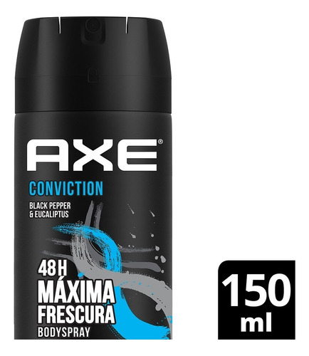 Desodorante Axe Conviction Spray 48h Maxima Frescura 150ml
