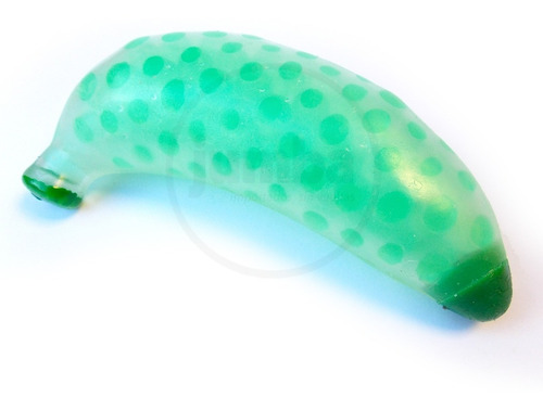 Imagen 5 de 6 de Squishy Banana Squeeze Squishie Pelotitas Biogel Antistress