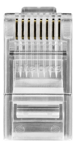 Kit Conector Rj45 U/utp Cat.5e Conex 3000 Com 20 Peças