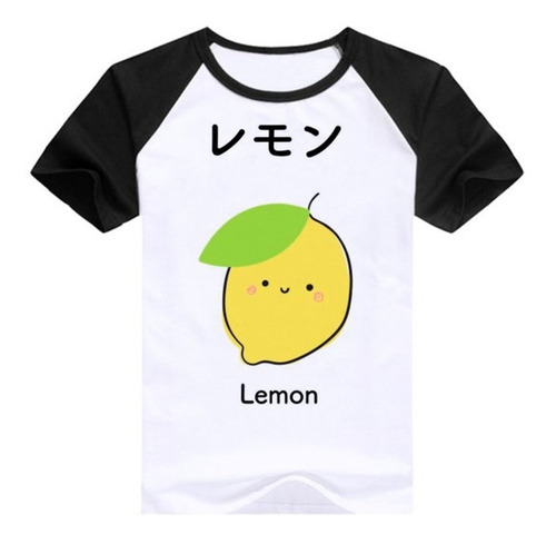 Remera Cute Lemon Aesthetic Spun Adulto/niño Unisex