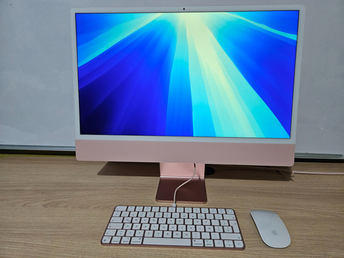 Imac 24'' M1 8gb Ram 512gb Ssd Rosa Rosa (Usado)