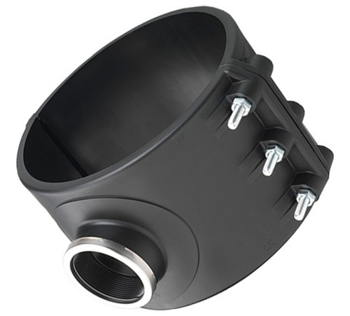 Colar De Tomada Pp Com Reforço 160mm 1 1/2''