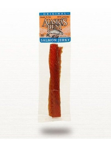 Cecina De Salmón Salvaje 1 Oz. Stick - Original (24 Palos)