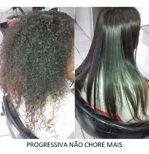 Kit Progressiva Não Chore Mais2x1l + Queratina Liquida 200ml