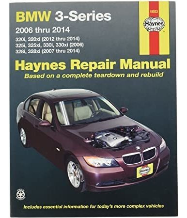 Haynes Repair Manuals Bmw 3-series 2006-2014 (18023)